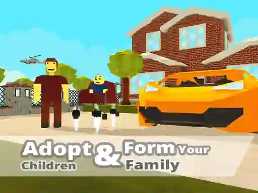 Trò chơi KOGAMA Adopt Children and Form Your Family trực tuyến