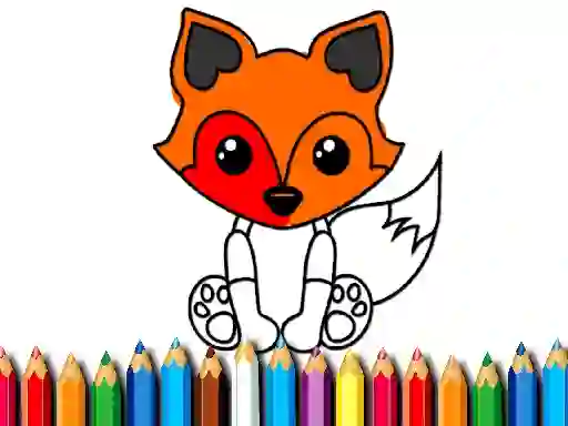 Trò chơi Fox Coloring Book trực tuyến