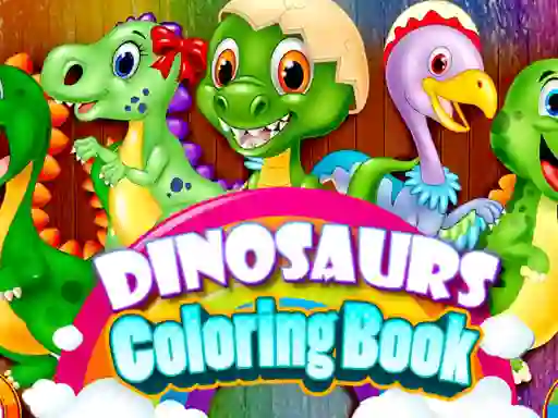 Trò chơi Dinosaurs Coloring Book trực tuyến