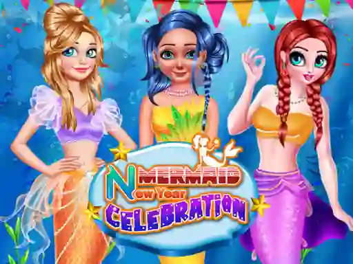 Trò chơi Mermaid New Year Celebration trực tuyến