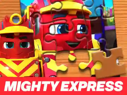 Trò chơi Mighty Express Jigsaw Puzzle trực tuyến