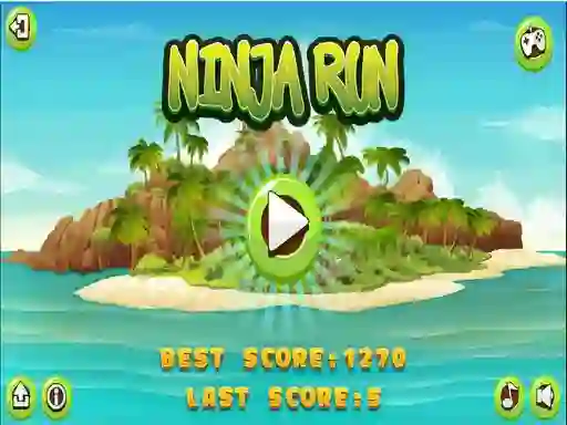 Trò chơi Ninja Run trực tuyến