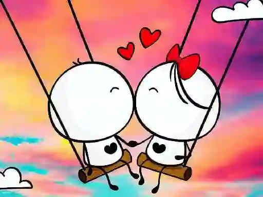Trò chơi Spot The Differences Happy Valentines Day trực tuyến