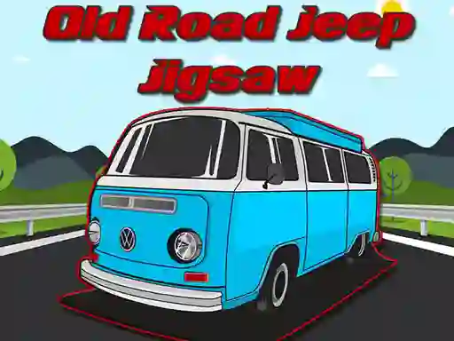Trò chơi Old Road Jeep Jigsaw trực tuyến