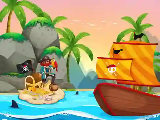 Trò chơi Pirate Travel Coloring trực tuyến