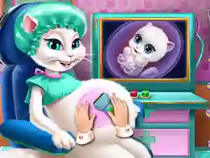 Trò chơi Kitty Pregnant Check-up trực tuyến