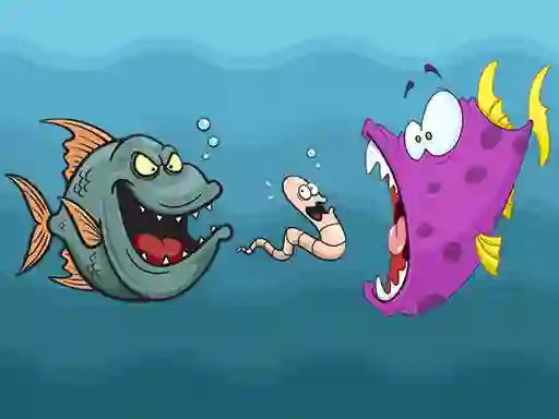 Trò chơi Angry Fish Coloring trực tuyến