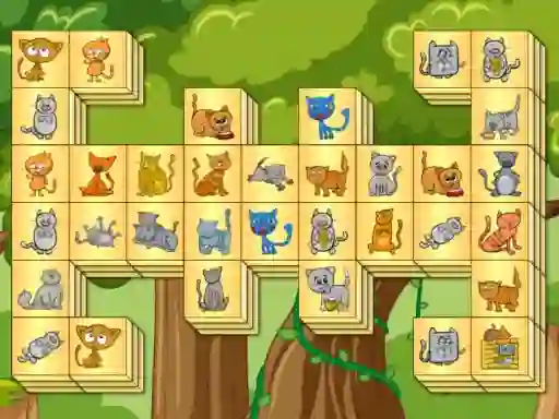 Trò chơi Cats mahjong trực tuyến