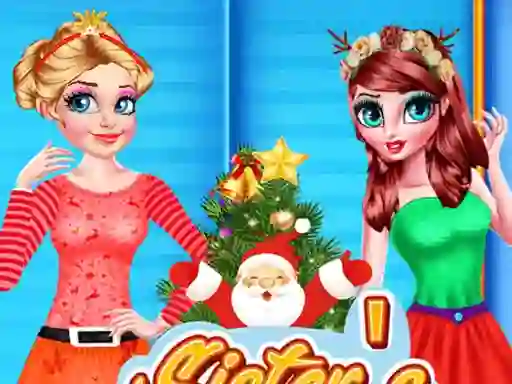 Trò chơi Sisters Christmas Tree trực tuyến
