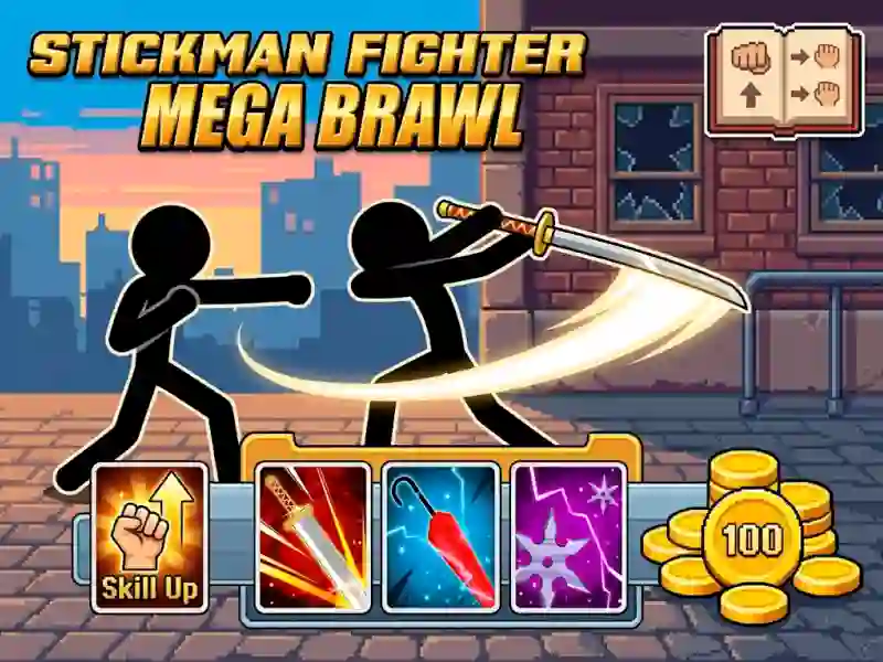 Trò chơi Stickman Fighter Mega Brawl trực tuyến