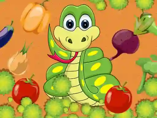 Trò chơi Vegetable Snake trực tuyến