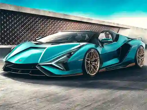 Trò chơi Lamborghini Sian Roadster Puzzle trực tuyến