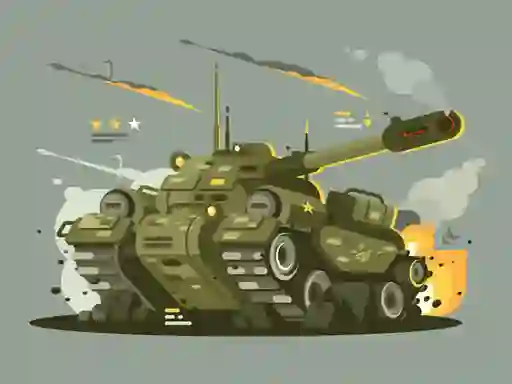 Trò chơi Military Vehicles Match 3 trực tuyến