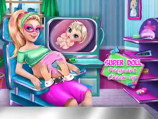 Trò chơi Super Doll Pregnant Check-Up trực tuyến