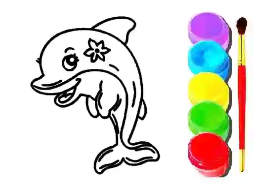 Trò chơi Dolphin Coloring Book trực tuyến