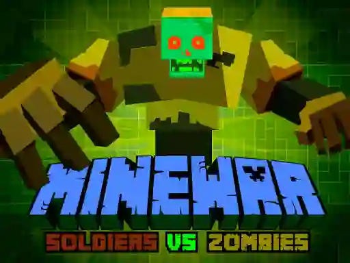 Trò chơi Minewar Soldiers vs Zombies trực tuyến
