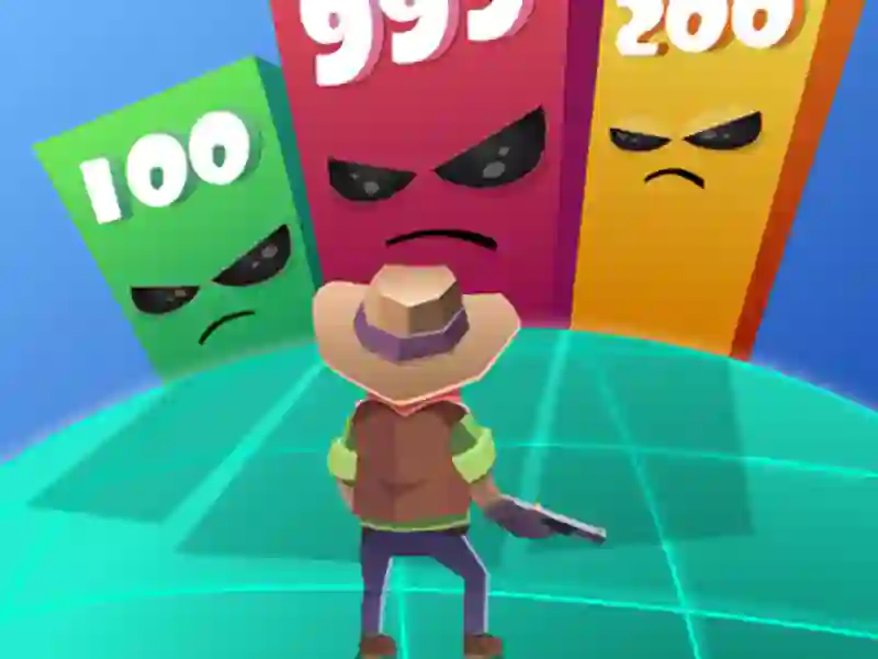 Trò chơi Shoot Block Rush 3D trực tuyến