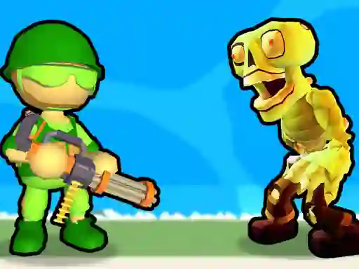 Trò chơi Destruction of Stickman Zombie trực tuyến