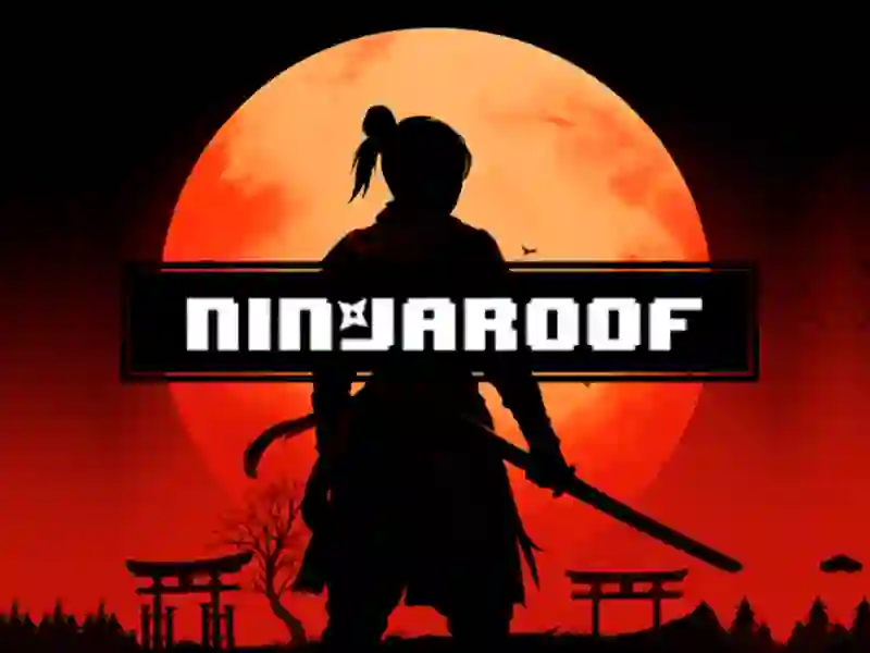 Trò chơi Ninja Roof trực tuyến