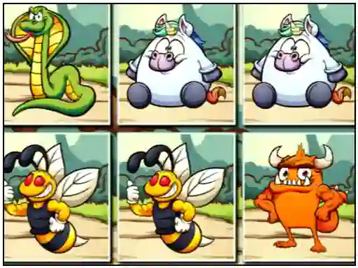 Trò chơi Animals Memo Match trực tuyến