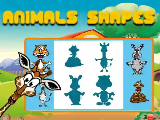 Trò chơi Animals Shapes trực tuyến