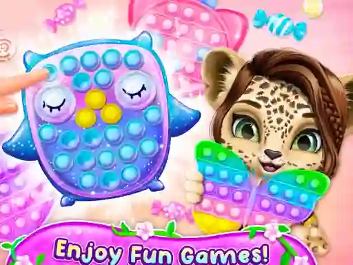 Trò chơi My Leopard Baby trực tuyến