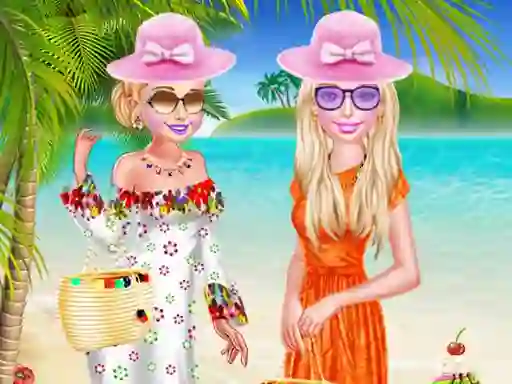 Trò chơi BFF Spring Beach Holiday trực tuyến