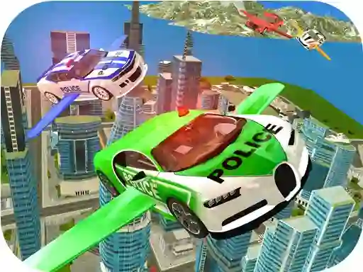 Trò chơi Flying Police Car Simulator trực tuyến