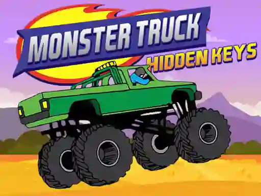 Trò chơi Monster Truck Hidden Keys trực tuyến