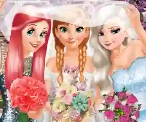 Trò chơi Bride and Bridesmaides Dress up trực tuyến
