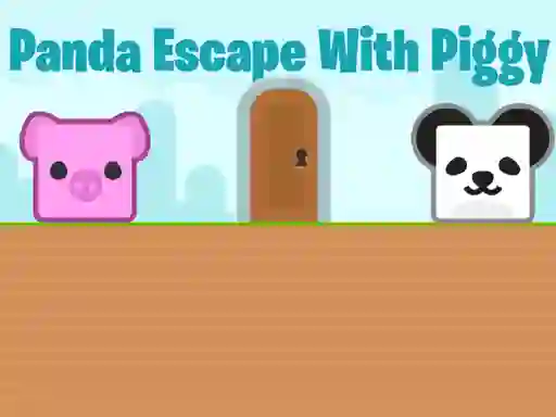 Trò chơi Panda Escape With Piggy trực tuyến