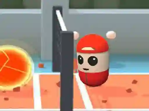 Trò chơi Cartoon Volley Fun trực tuyến