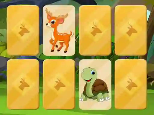 Trò chơi Wild Animals Memory trực tuyến