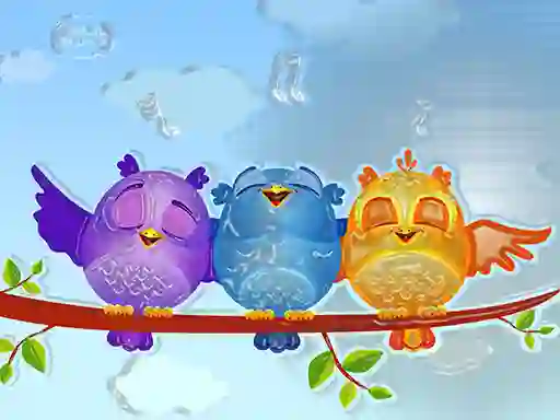 Trò chơi Fancy Birds Puzzle trực tuyến