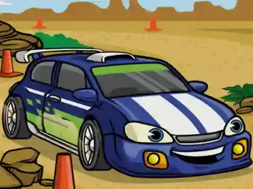 Trò chơi Racing Cartoons Jigsaw trực tuyến