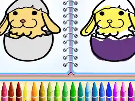 Trò chơi Coloring Bunny Book trực tuyến