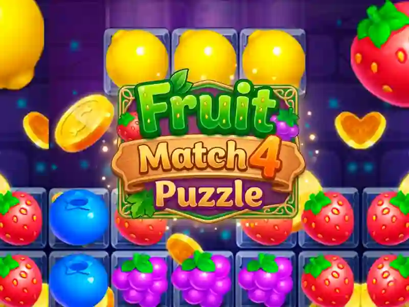 Trò chơi Fruit Match4 Puzzle trực tuyến