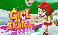 Trò chơi Girl on Skates Pizza Mania trực tuyến