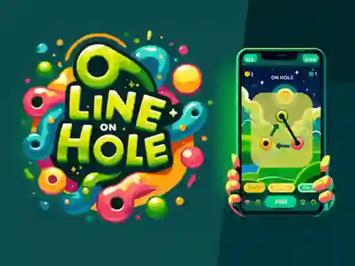 Trò chơi Line on Hole trực tuyến