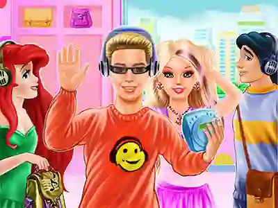 Trò chơi Princesses High School Trends trực tuyến