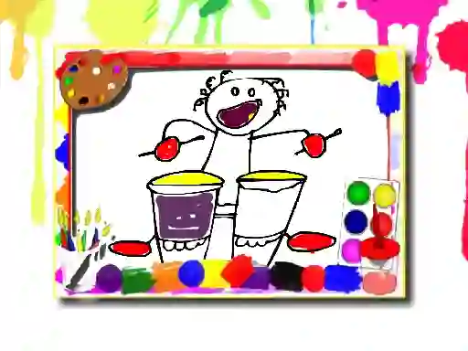 Trò chơi Music Coloring Book trực tuyến