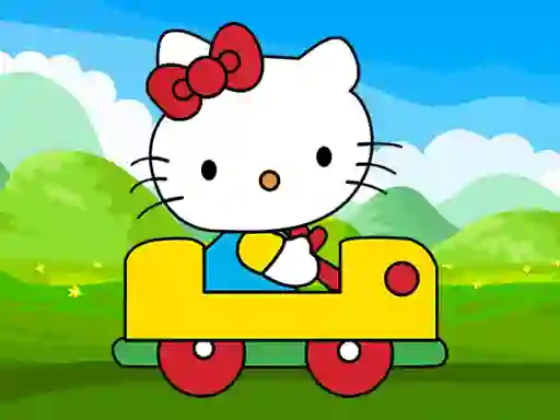 Trò chơi Hello Kitty Car Jigsaw trực tuyến