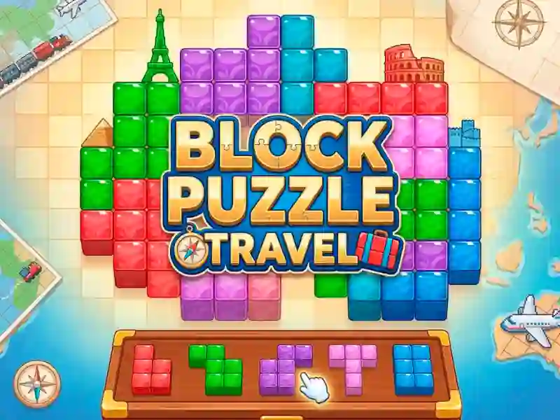 Trò chơi Block Puzzle Travel trực tuyến