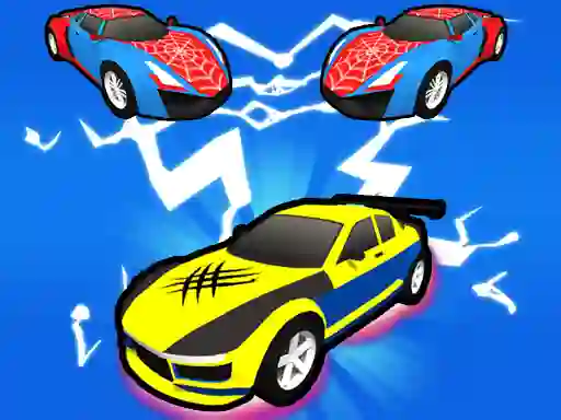 Trò chơi Superhero Car Merge Master trực tuyến
