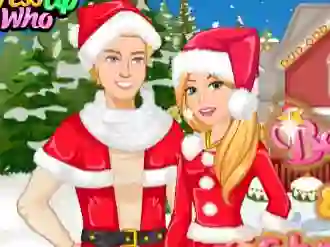 Trò chơi Barbie and Ken Christmas trực tuyến