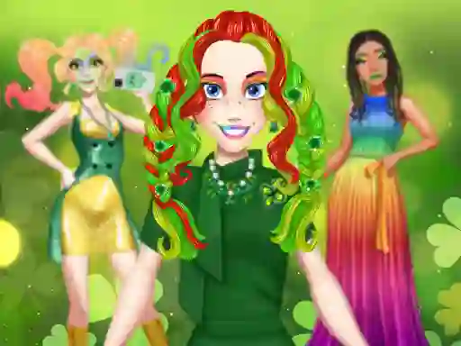 Trò chơi St Patrick's Day Princess Challenge trực tuyến
