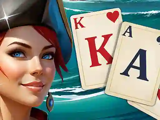 Trò chơi Solitaire Klondike Treasure Island trực tuyến