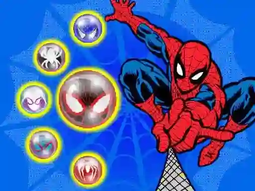 Trò chơi Spiderman Bubble Shooter trực tuyến