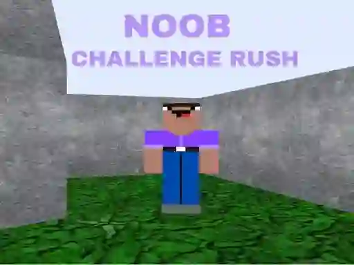 Trò chơi Noob Challenge Rush trực tuyến