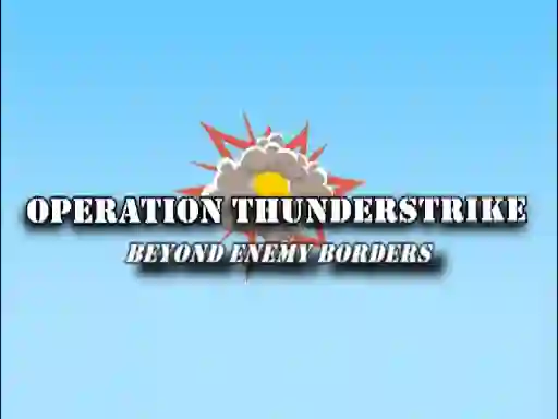 Trò chơi operation Thunderstrike trực tuyến